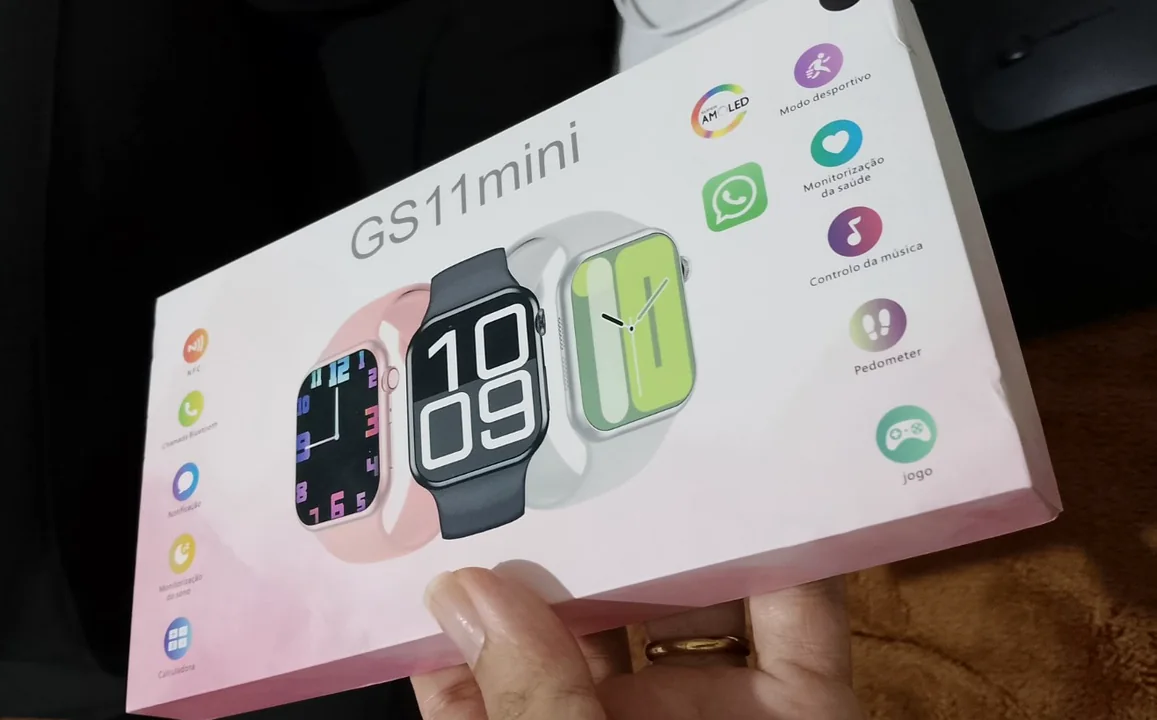 Caixa do relógio Smartwatch GS11mini, terceiro prêmio